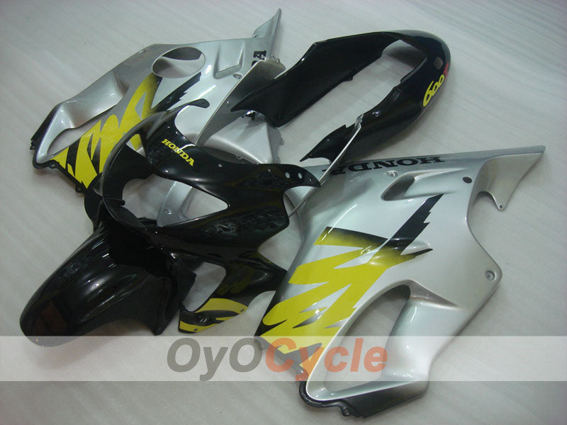 Verkleidungssatz für Einspritzmodelle 99-00 CBR600F4 - Schwarz, Silber - Werksstil #OYO87900119 Zweitbild