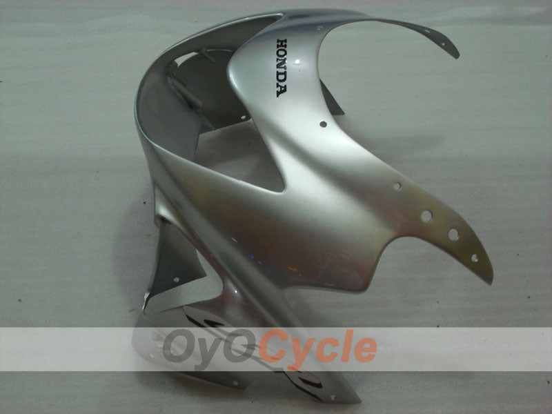Verkleidungssatz für Einspritzmodelle 99-00 CBR600F4 - Schwarz, Silber - Werksstil #OYO87900121