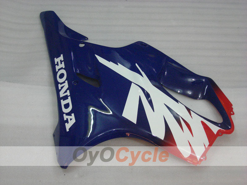 Verkleidungssatz für Einspritzmodelle 99-00 CBR600F4 - Rot, Blau - Werksstil #OYO87900122
