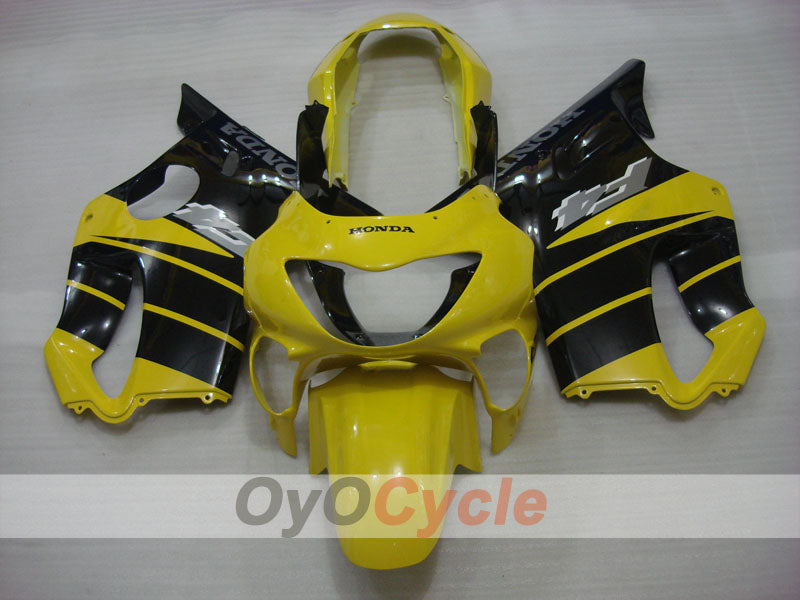 Einspritz-Verkleidungssatz für CBR600F4 99-00 - Gelb, Schwarz - Werksdesign #OYO87900126 Zweitbild