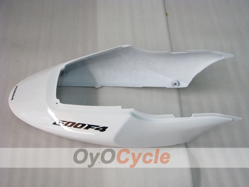 Einspritz-Verkleidungssatz für CBR600F4 99-00 - Weiß, Schwarz - Werksdesign #OYO87900129