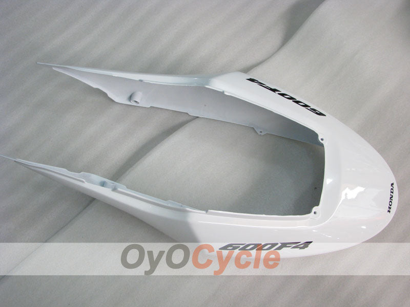 Einspritz-Verkleidungssatz für CBR600F4 99-00 - Weiß, Schwarz - Werksdesign #OYO87900129