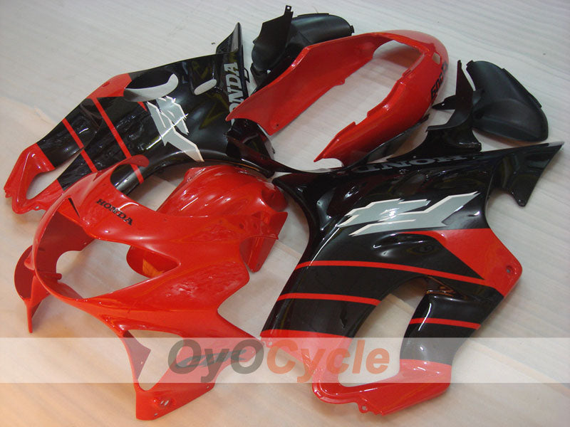 Einspritz-Verkleidungssatz für CBR600F4 99-00 - Rot, Schwarz - Werksdesign #OYO87900132 Hauptbild
