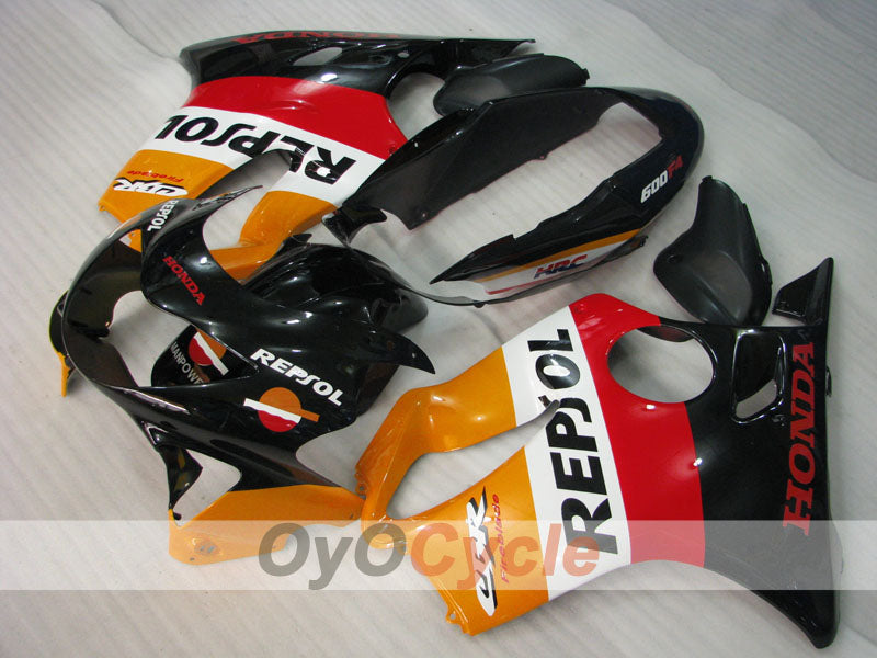 Einspritz-Verkleidungssatz für 99-00 CBR600F4 - Rot, Schwarz - Repsol #OYO87900140 Zweitbild