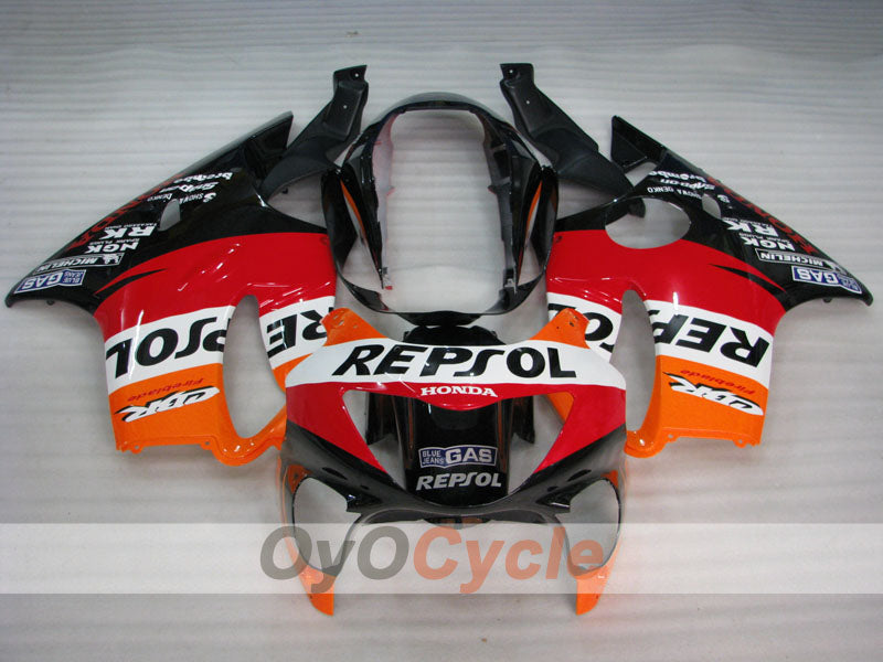 Einspritz-Verkleidungssatz für 99-00 CBR600F4 - Orange, Schwarz - MICHELIN, Repsol #OYO87900141 Zweitbild