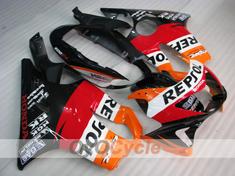 Einspritz-Verkleidungssatz für 99-00 CBR600F4 - Orange, Schwarz - MICHELIN, Repsol #OYO87900141 Hauptbild