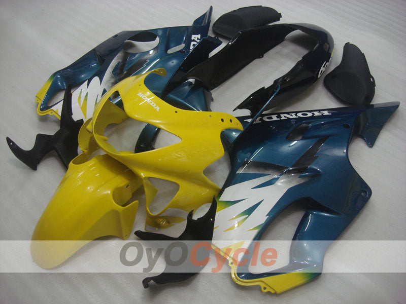 Einspritzverkleidungs-Kit für CBR600F4 99-00 - Gelb, Blau - Werksstil #OYO87904843 Zweitbild
