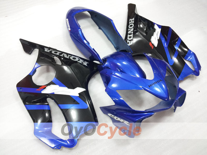 Einspritzverkleidungs-Kit für CBR600F4i 04-07 - Blau, Schwarz - Werksstil #OYO87904846 Hauptbild
