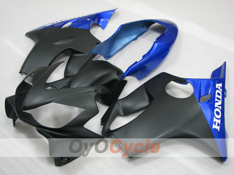 Einspritzverkleidungs-Kit für CBR600F4i 04-07 - Blau, Schwarz, Matt - Werksstil #OYO87904847 Zweitbild
