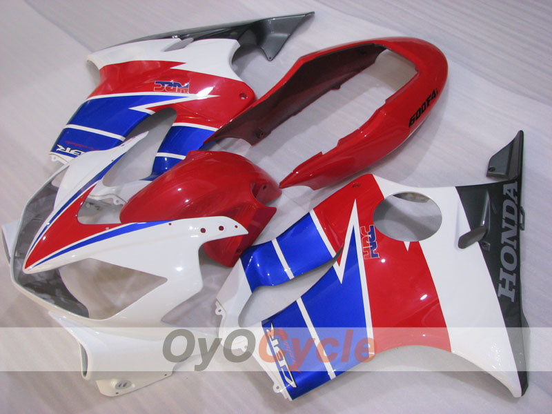 Einspritzverkleidungs-Kit für CBR600F4i 04-07 - Rot, Blau, Weiß - Werksstil #OYO87904849 Hauptbild