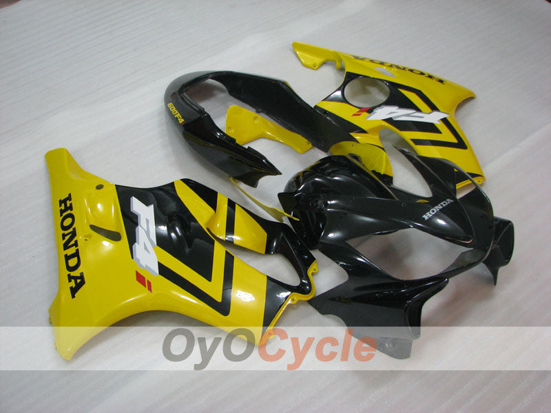 Einspritz-Verkleidungssatz für CBR600F4i 04-07 - Gelb, Grau - Werksdesign #OYO87904854 Hauptbild