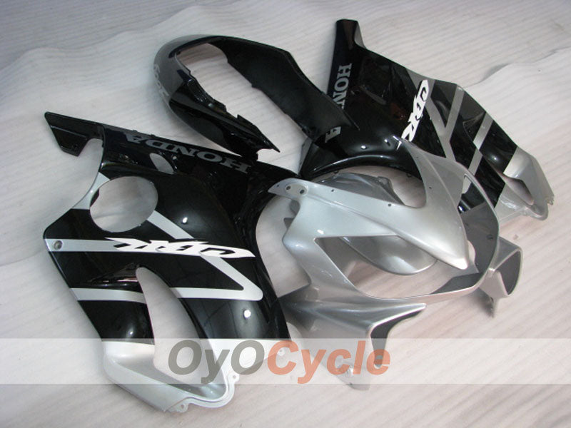 Einspritz-Verkleidungssatz für CBR600F4i 04-07 - Schwarz, Silber - Werksdesign #OYO87904855 Hauptbild