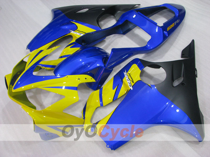 Einspritz-Verkleidungssatz für CBR600F4i 01-03 - Gelb, Blau, Schwarz - MICHELIN, Nastro Azzurro #OYO87904860 Hauptbild