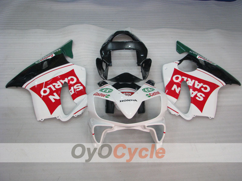 Einspritz-Verkleidungssatz für CBR600F4i 01-03 - Rot, Weiß - San Carlo #OYO87904861 Zweitbild