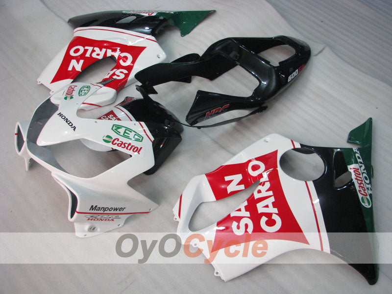 Einspritz-Verkleidungssatz für CBR600F4i 01-03 - Rot, Weiß - San Carlo #OYO87904861 Hauptbild