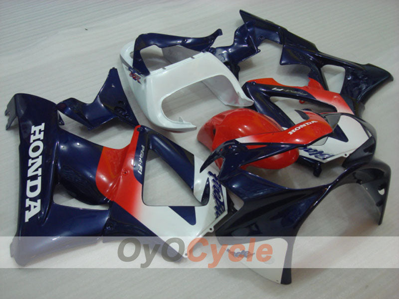 Einspritzverkleidungssatz für 00-01 CBR900RR 929 - Rot, Blau - Werksdesign #OYO87904873 Hauptbild