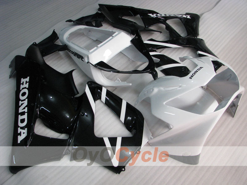 Einspritzverkleidungssatz für 00-01 CBR900RR 929 - Weiß, Schwarz - Werksdesign #OYO87904875 Hauptbild
