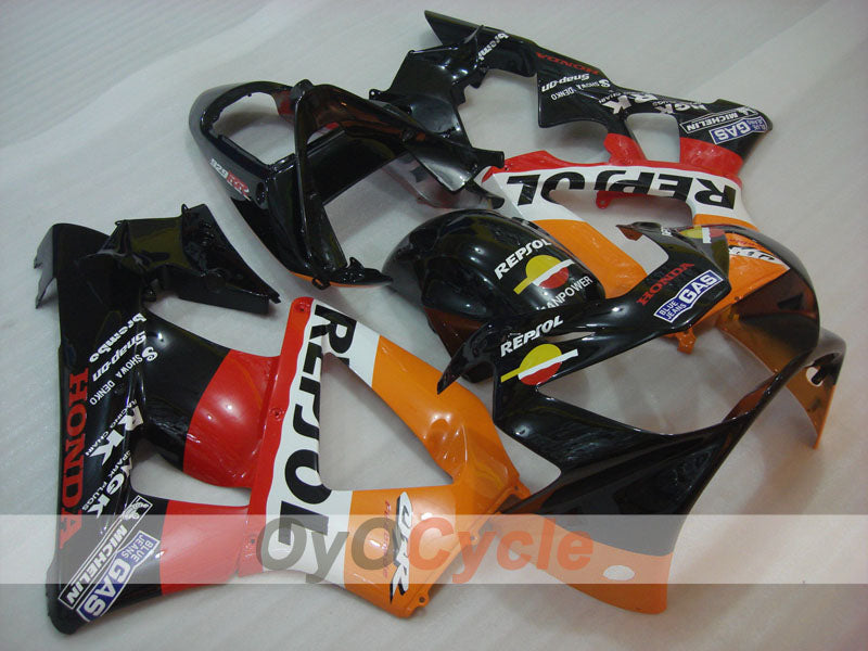 Einspritzverkleidungs-Set für CBR900RR 929, Baujahre 00-01 - Gelb, Schwarz - MICHELIN, Repsol #OYO87904877 Hauptbild