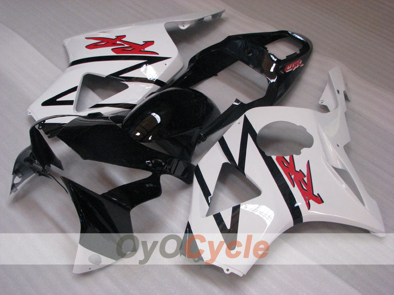 Einspritzverkleidungs-Set für CBR900RR 954, Baujahre 02-03 - Weiß, Schwarz - Werksstil #OYO87904879 Hauptbild
