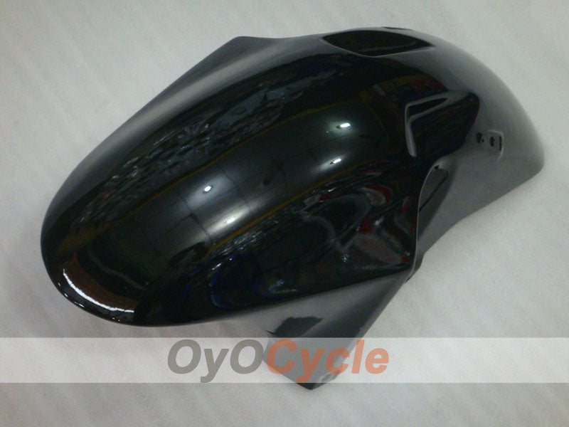 Einspritzverkleidungs-Set für CBR900RR 954, Baujahre 02-03 - Schwarz, Silber - Werksstil #OYO87904880