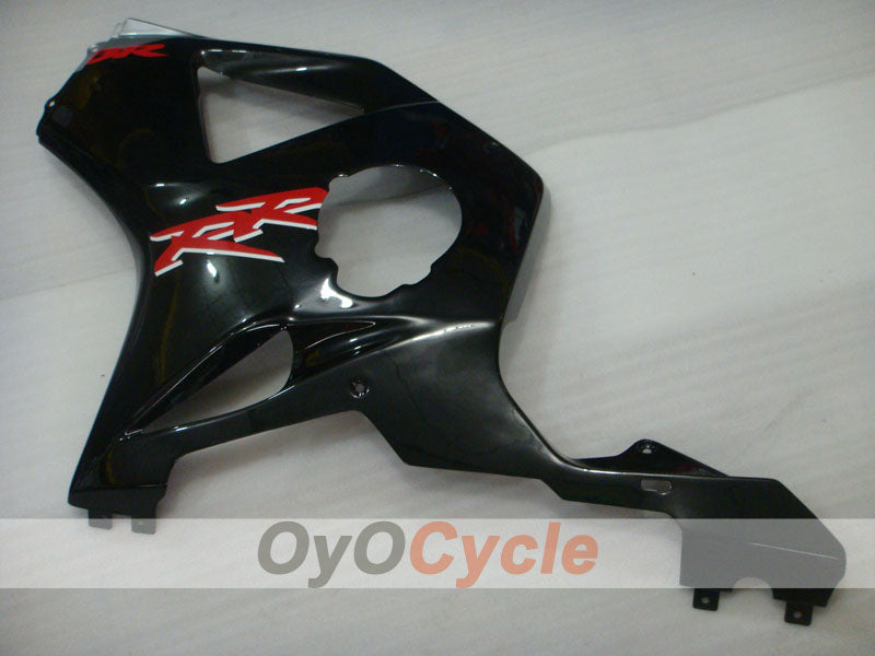 Einspritzverkleidungs-Set für CBR900RR 954, Baujahre 02-03 - Schwarz, Silber - Werksstil #OYO87904880