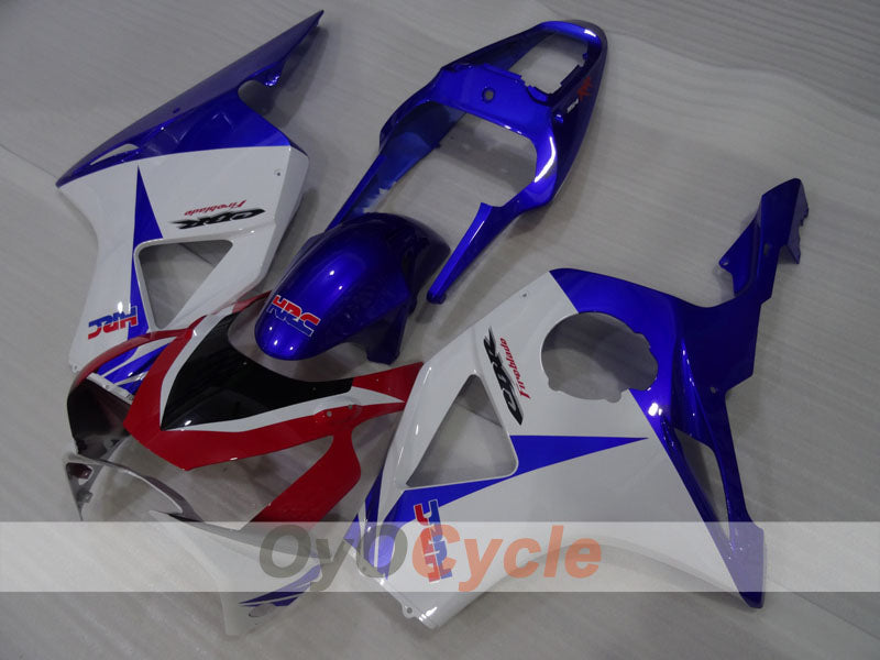 Einspritzverkleidungs-Set für CBR900RR 954, Baujahre 02-03 - Blau, Weiß - Werksstil #OYO87904883 Hauptbild