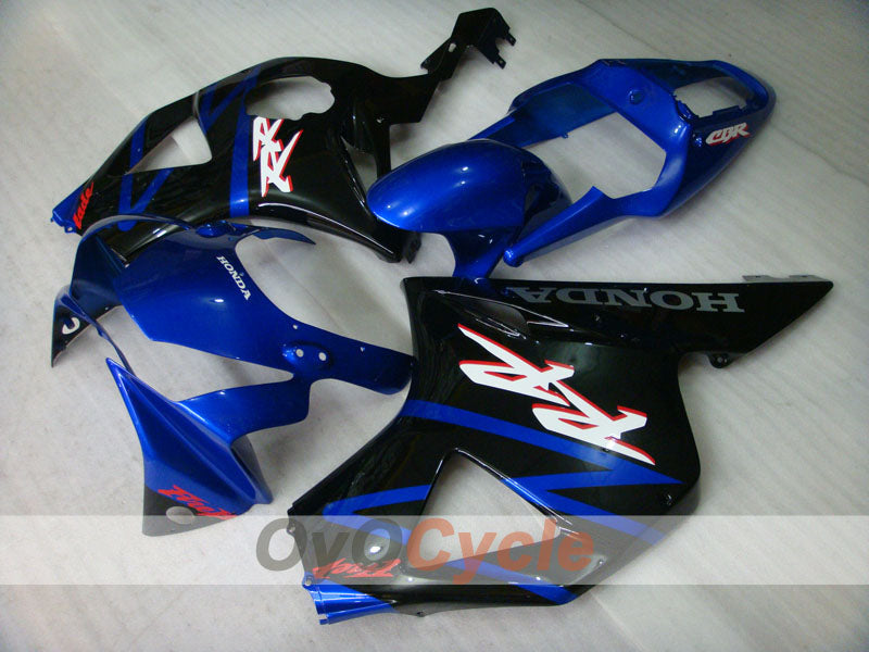 Einspritzverkleidungs-Set für CBR900RR 954, Baujahre 02-03 - Blau, Schwarz - Fireblade #OYO87904886 Zweitbild