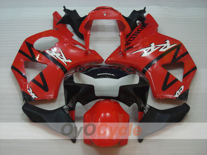 Einspritzverkleidungs-Set für CBR900RR 954, Baujahre 02-03 - Rot, Schwarz - Fireblade #OYO87904887 Zweitbild