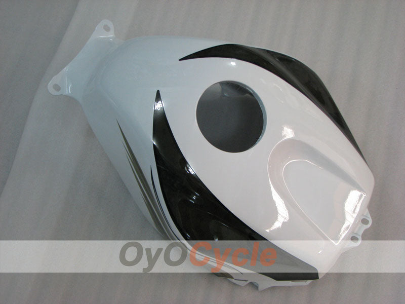 Verkleidungssatz für Einspritzung für 03-04 CBR600RR - Weiß, Schwarz - Werksstil #OYO87904892