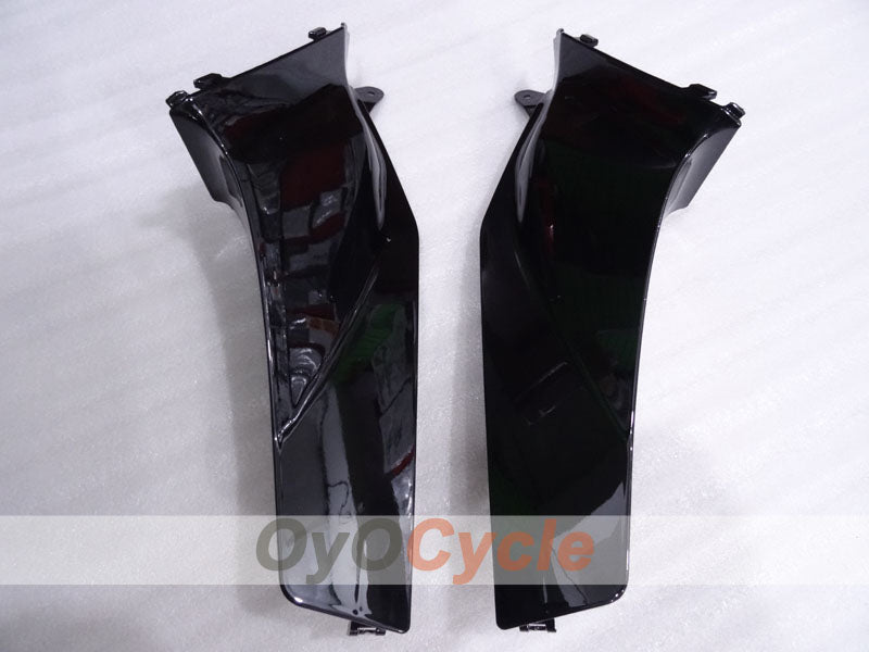 Verkleidungssatz für Einspritzung für 03-04 CBR600RR - Blau, Schwarz - Flammen #OYO87904894