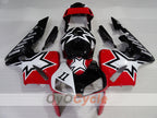 Verkleidungssatz für Einspritzung für 03-04 CBR600RR - Rot, Weiß, Schwarz - Individuell anpassbar #OYO87904901
