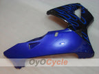 Verkleidungssatz für Einspritzmodelle 03-04 CBR600RR - Blau, Schwarz - Flamme #OYO87904903
