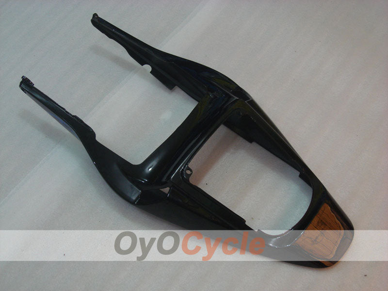 Verkleidungssatz für Einspritzmodelle 03-04 CBR600RR - Blau, Schwarz - Flamme #OYO87904903