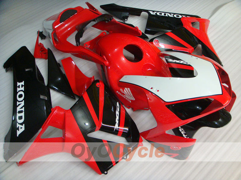 Einspritzverkleidungssatz für CBR600RR 03-04 - Rot, Schwarz - Werksstil #OYO87904914 Hauptbild