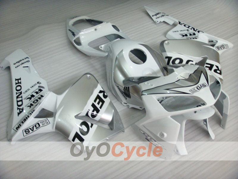 Einspritzverkleidungssatz für CBR600RR 05-06 - Silber - MICHELIN, RK, Repsol #OYO87904916 Hauptbild