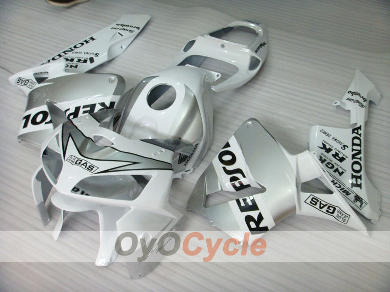 Einspritzverkleidungssatz für CBR600RR 05-06 - Silber - MICHELIN, RK, Repsol #OYO87904916 Zweitbild