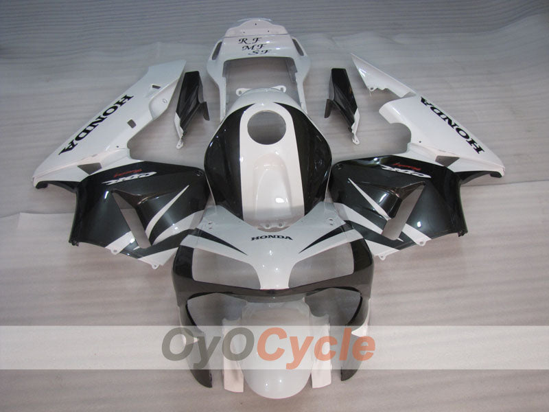 Einspritzverkleidungssatz für CBR600RR 05-06 - Weiß, Schwarz - Werksstil #OYO87904917 Zweitbild