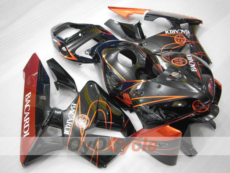 Einspritzverkleidungssatz für CBR600RR 05-06 - Orange, Schwarz - MICHELIN, RK, Repsol #OYO87904918 Zweitbild