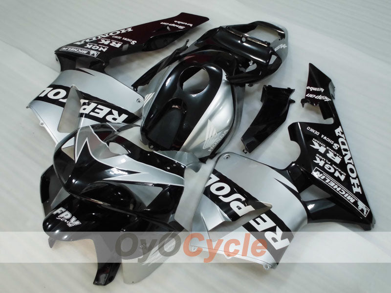 Einspritzverkleidungssatz für CBR600RR 05-06 - Schwarz, Silber - Repsol #OYO87904920 Zweitbild