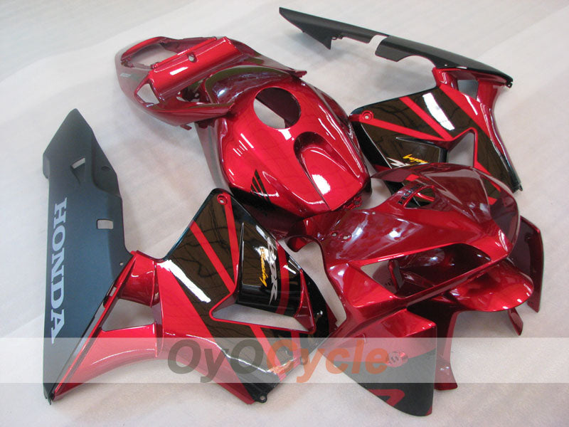 Einspritzverkleidungssatz für CBR600RR 05-06 - Weinrot - Werksstil #OYO87904921 Zweitbild