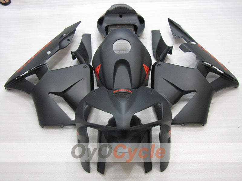 Einspritzverkleidungssatz für CBR600RR 05-06 - Schwarz, Matt - Werksstil #OYO87904923 Hauptbild