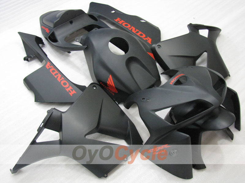 Einspritzverkleidungssatz für CBR600RR 05-06 - Schwarz, Matt - Werksstil #OYO87904923 Zweitbild