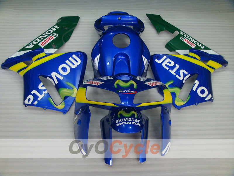 Einspritzverkleidungssatz für CBR600RR 05-06 - Gelb, Blau - Castrol, MICHELIN, Movistar #OYO87904926 Zweitbild