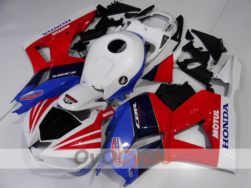 Einspritzverkleidungssatz für CBR600RR 13-20 - Rot, Blau, Weiß - MOTUL #OYO87904939 Zweitbild