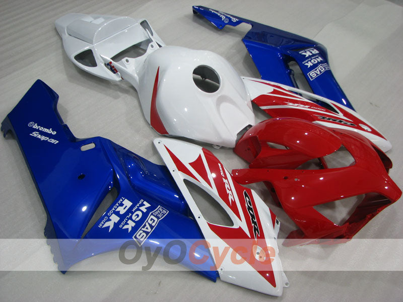 Einspritzverkleidungssatz für CBR1000RR 04-05 - Rot, Blau, Weiß - RK #OYO87904942 Hauptbild