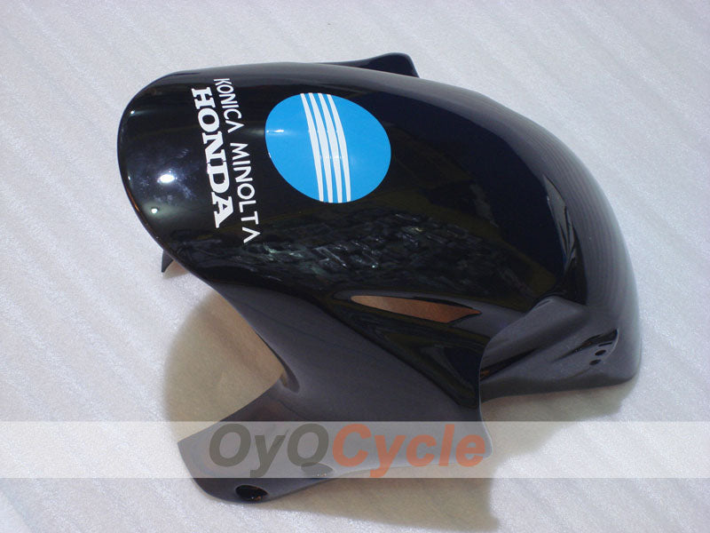 Einspritzverkleidungssatz für CBR1000RR 04-05 - Weiß, Schwarz - Konica Minolta #OYO87904943