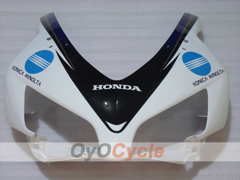 Einspritzverkleidungssatz für CBR1000RR 04-05 - Weiß, Schwarz - Konica Minolta #OYO87904943