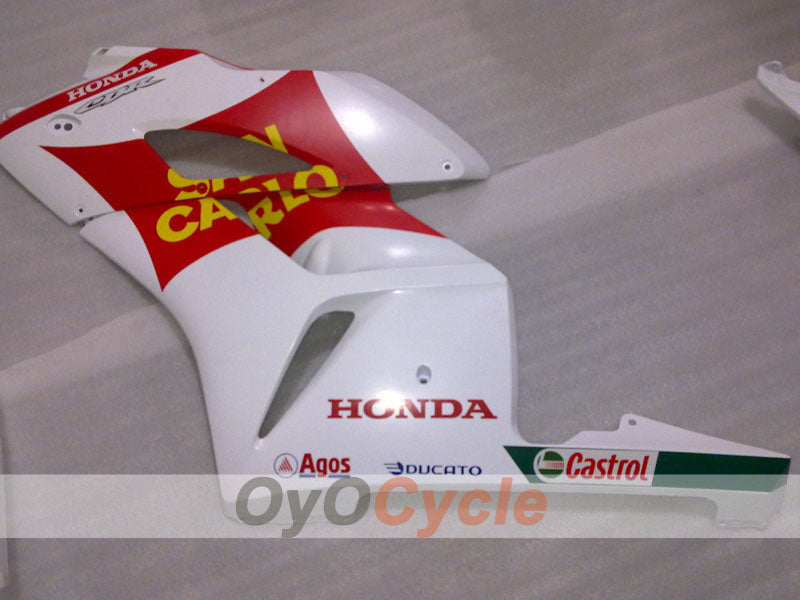 Einspritzverkleidungssatz für CBR1000RR 04-05 - Rot, Weiß - San Carlo #OYO87904944