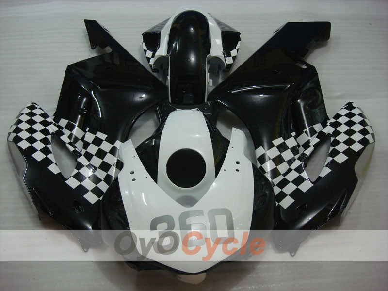 Einspritzverkleidungssatz für CBR1000RR 04-05 - Weiß, Schwarz - Werksstil, individuell anpassbar #OYO87904945 Hauptbild