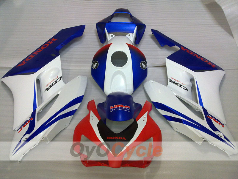 Einspritzverkleidungssatz für CBR1000RR 04-05 - Rot, Blau, Weiß - HRC #OYO87904946 Zweitbild